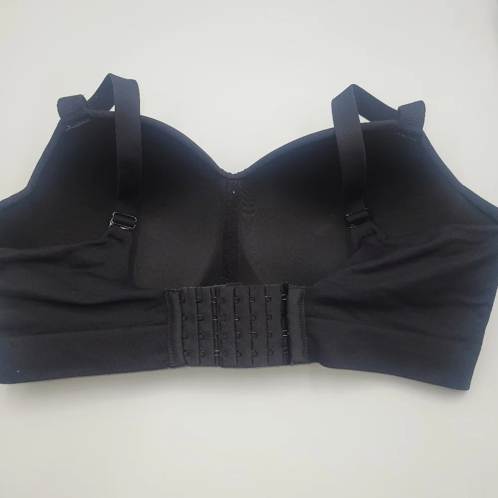 New TrueKind Black Wireless Shaping Bra XL - Picture 4 of 5